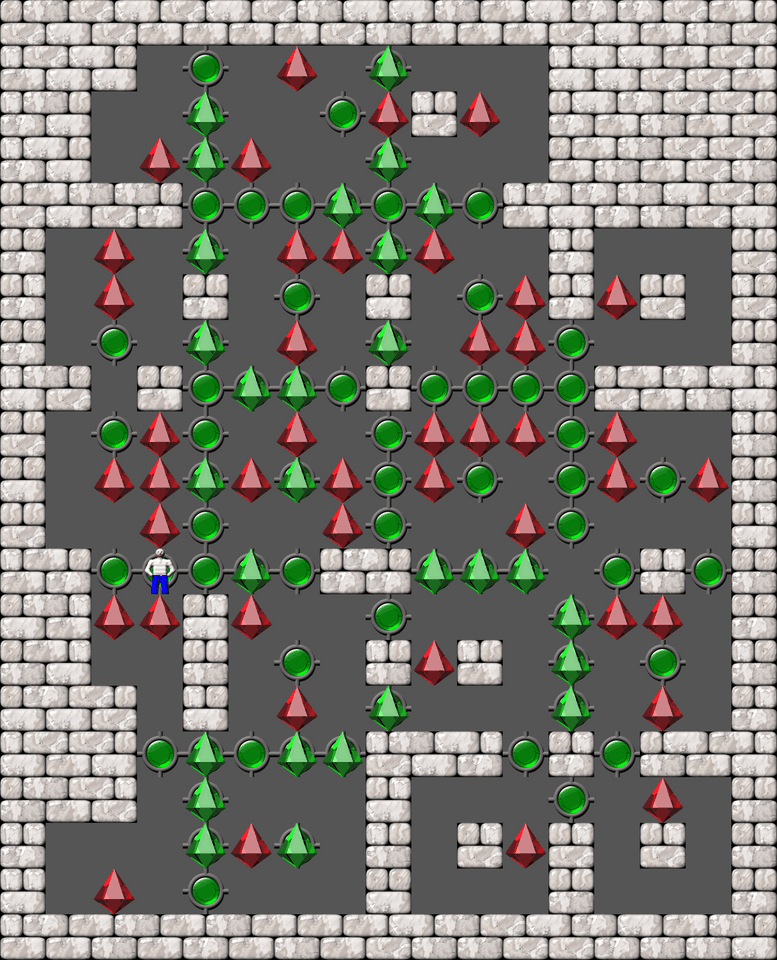 Сокобан Bugs509 collection уровень 406